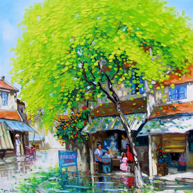 Original Asian Paintings Online|Lam Manh|Vietnam Artist